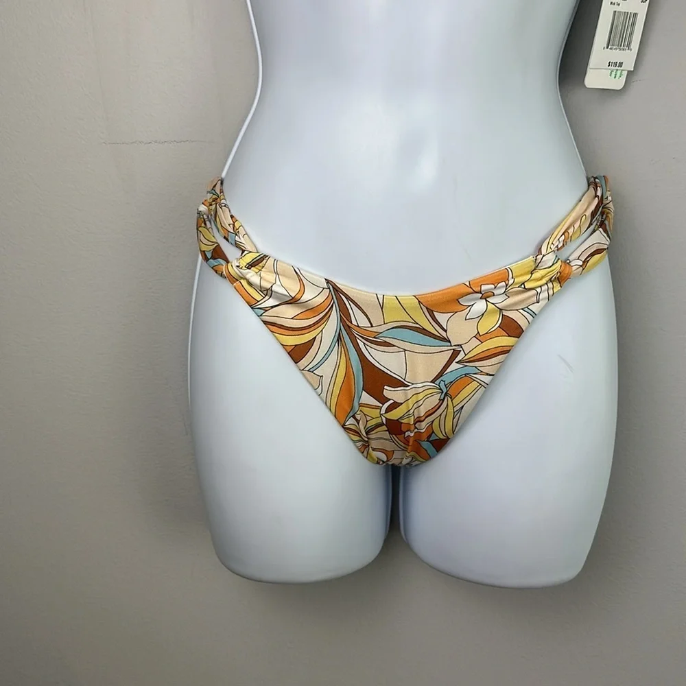 NEW L*Space Mick Bikini Top Jagger Bottom in Souldshine Floral Size XS Nylon